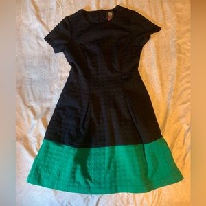 Vince Camuto two tone dress